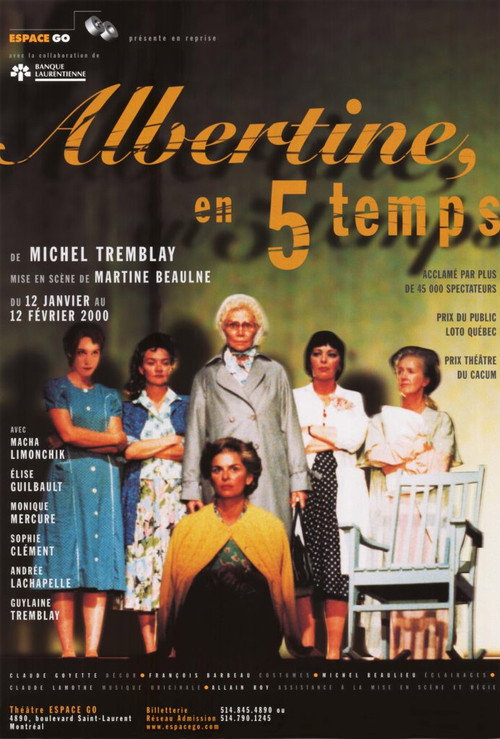 Sinopsis Albertine in Five Times (2000) Terlengkap